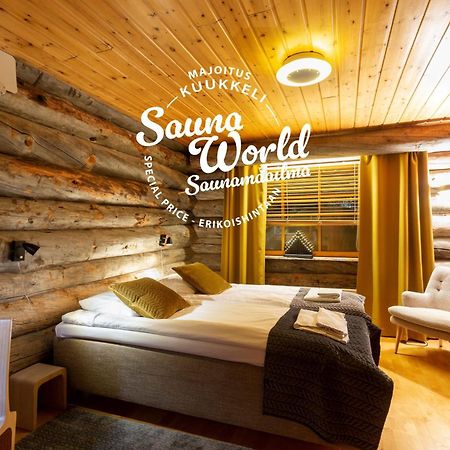 Kuukkeli Log Houses Teerenpesae Saariselka Esterno foto