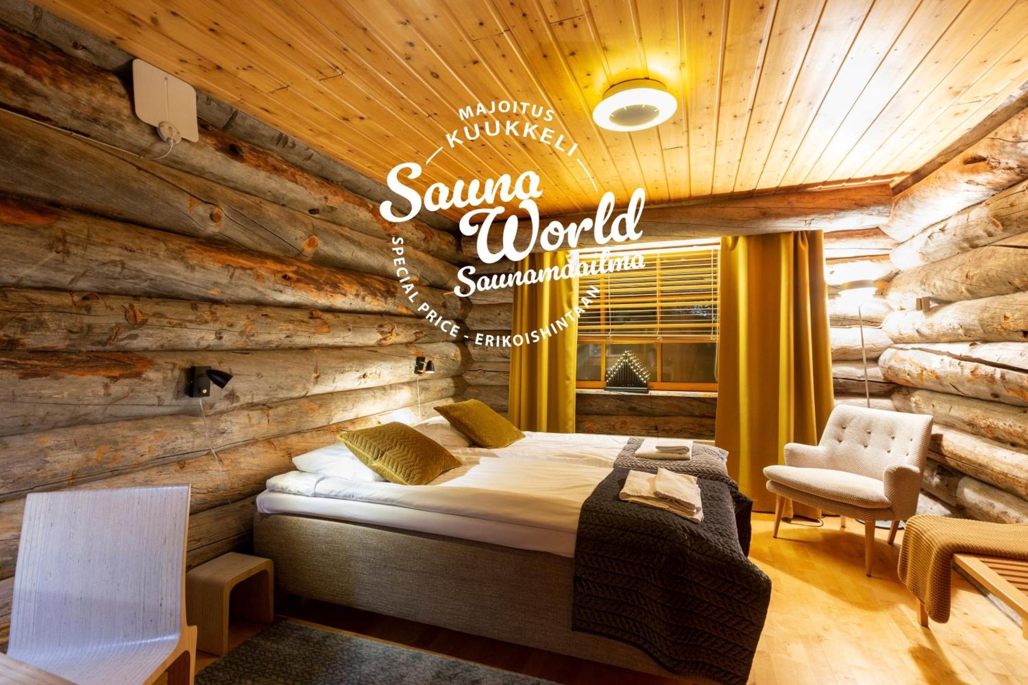 Kuukkeli Log Houses Teerenpesae Saariselka Esterno foto