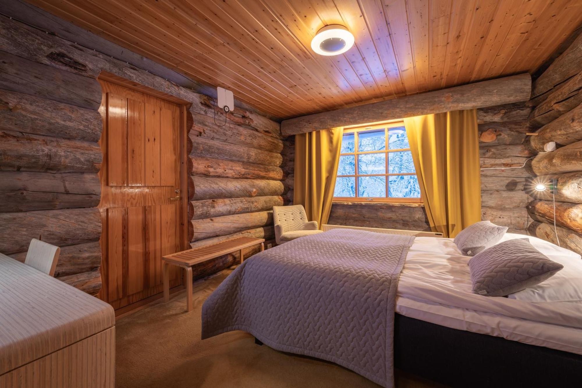 Kuukkeli Log Houses Teerenpesae Saariselka Esterno foto