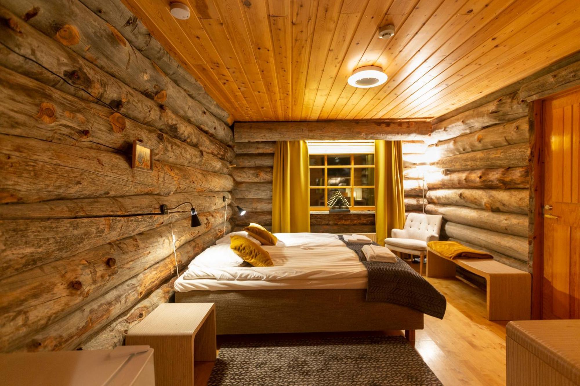 Kuukkeli Log Houses Teerenpesae Saariselka Esterno foto