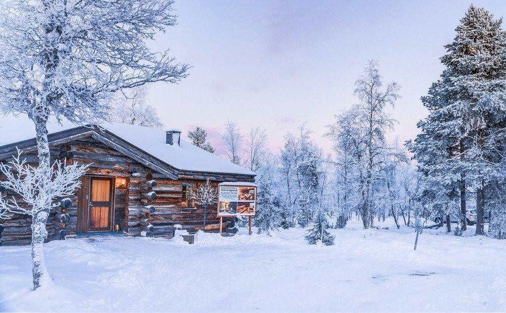 Kuukkeli Log Houses Teerenpesae Saariselka Esterno foto