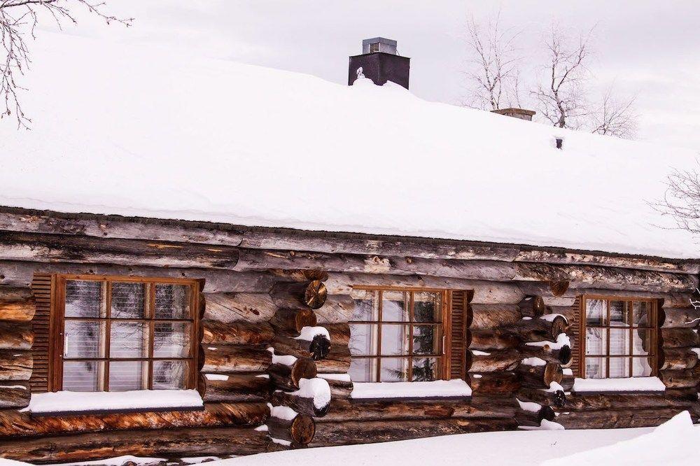 Kuukkeli Log Houses Teerenpesae Saariselka Esterno foto