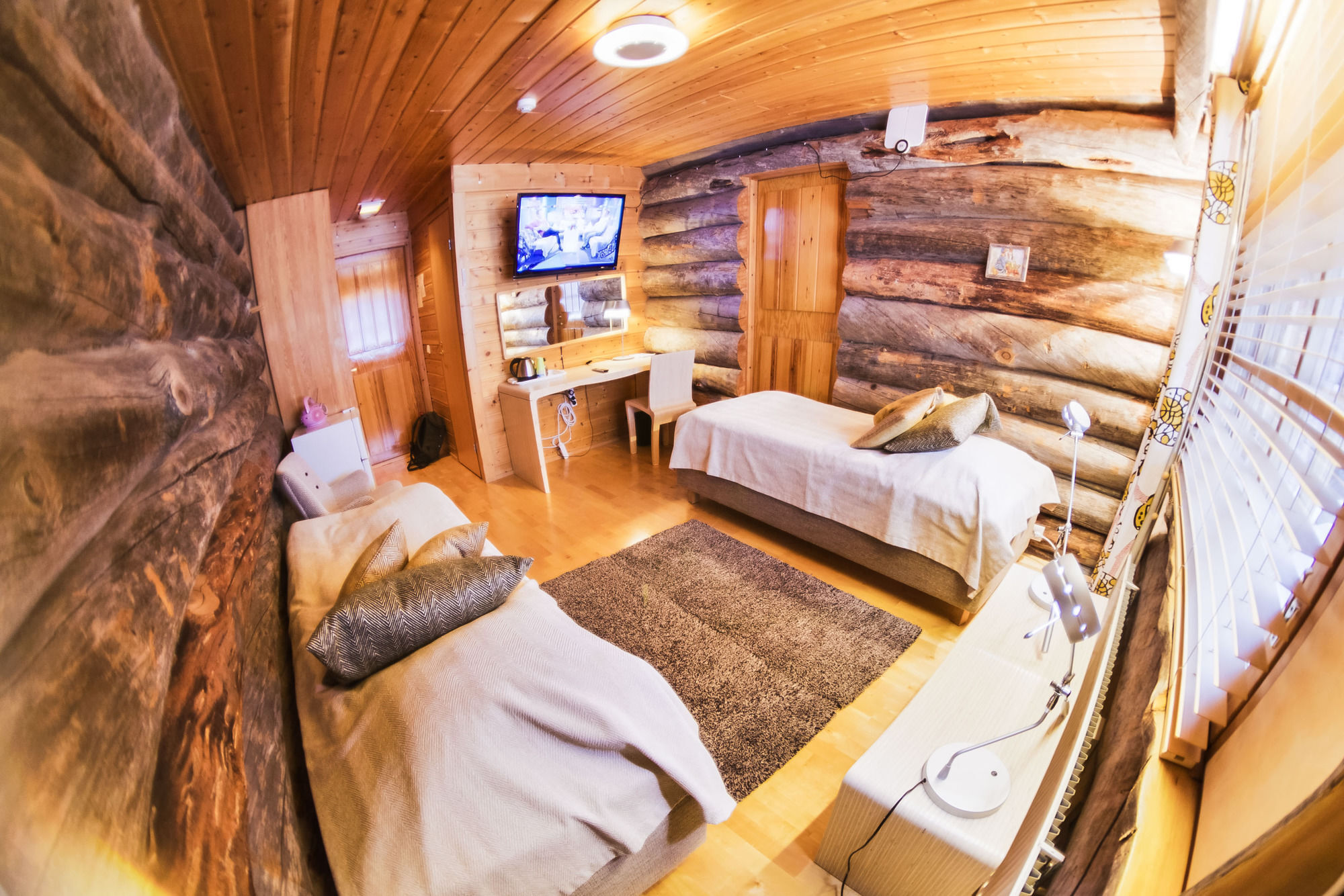 Kuukkeli Log Houses Teerenpesae Saariselka Esterno foto
