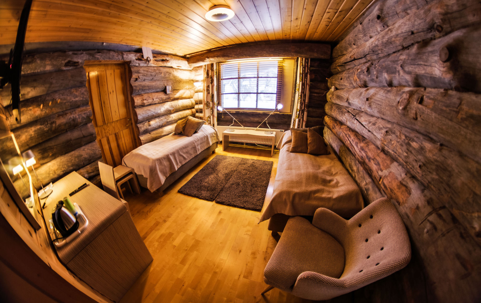 Kuukkeli Log Houses Teerenpesae Saariselka Esterno foto