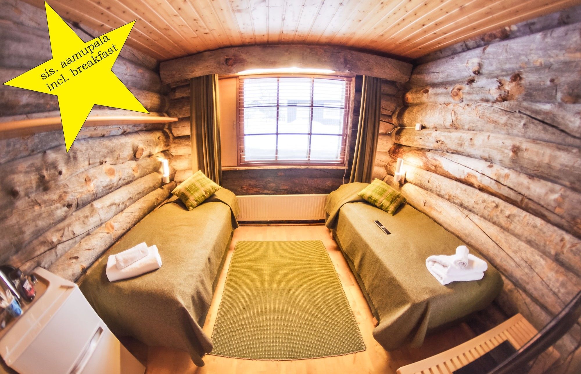 Kuukkeli Log Houses Teerenpesae Saariselka Esterno foto